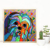 Painting by Numbers Little Dog Modern Animal Art